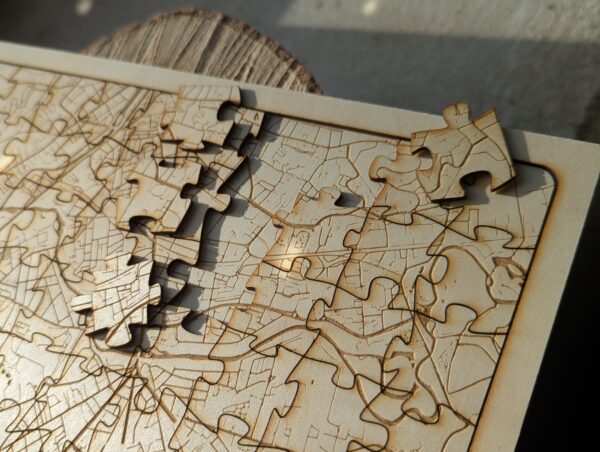 Puzzle 20x30cm en bois personnalisable – Image 5