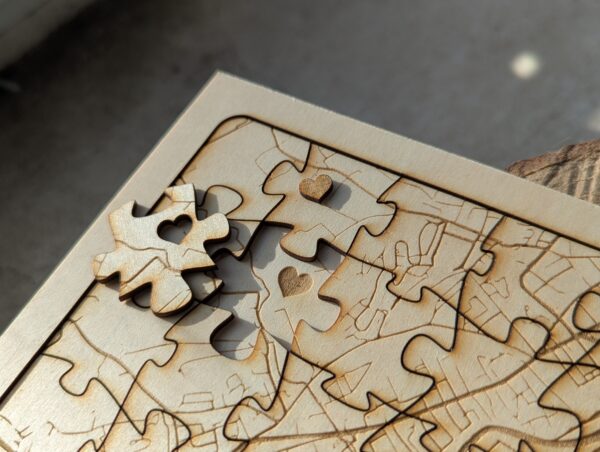 Puzzle 20x30cm en bois personnalisable – Image 6