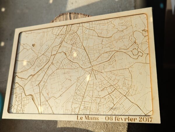 Puzzle 20x30cm en bois personnalisable – Image 4