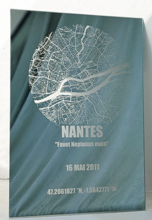Panneau en Miroir Gravé et personnalisé