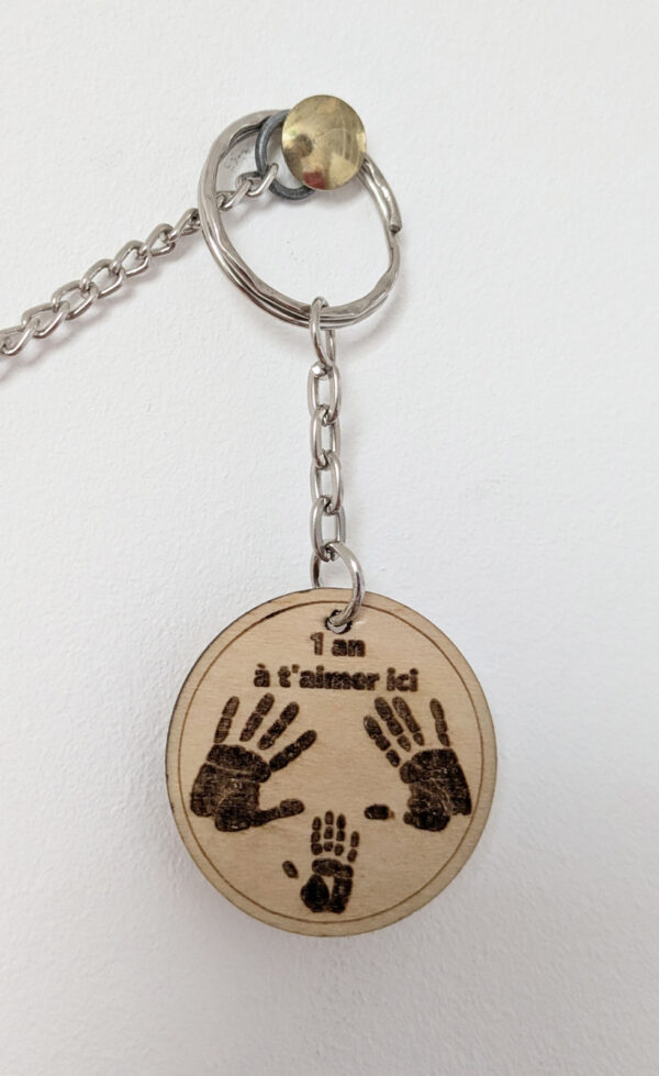 Porte clé Carte personnalisé – Image 2