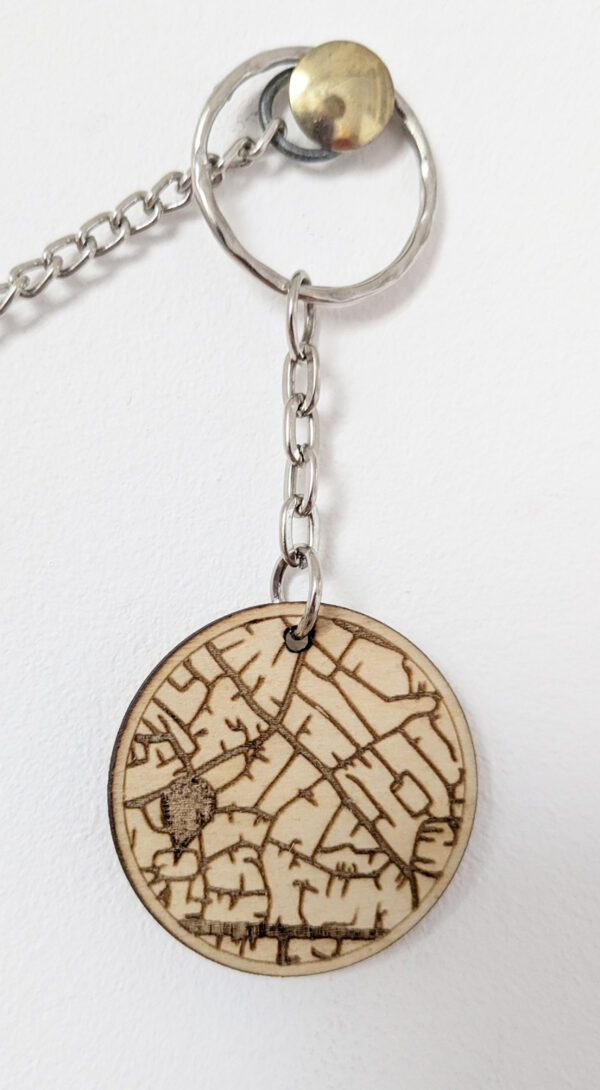 Porte clé Carte personnalisé – Image 3