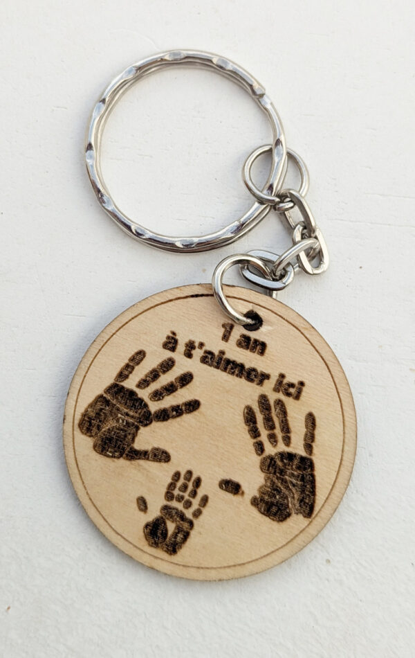 Porte clé Carte personnalisé – Image 4